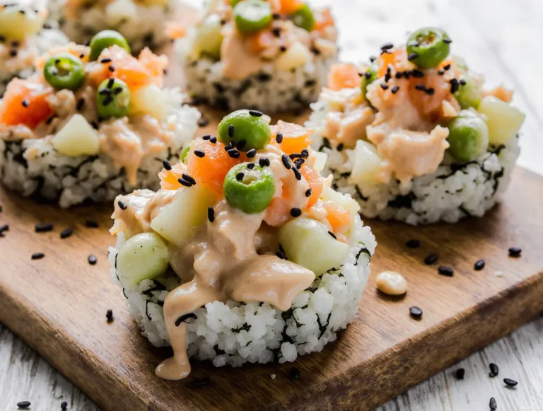 Super Easy Sushi Cups