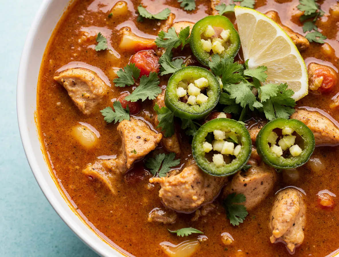 Cajun White Chicken Chili