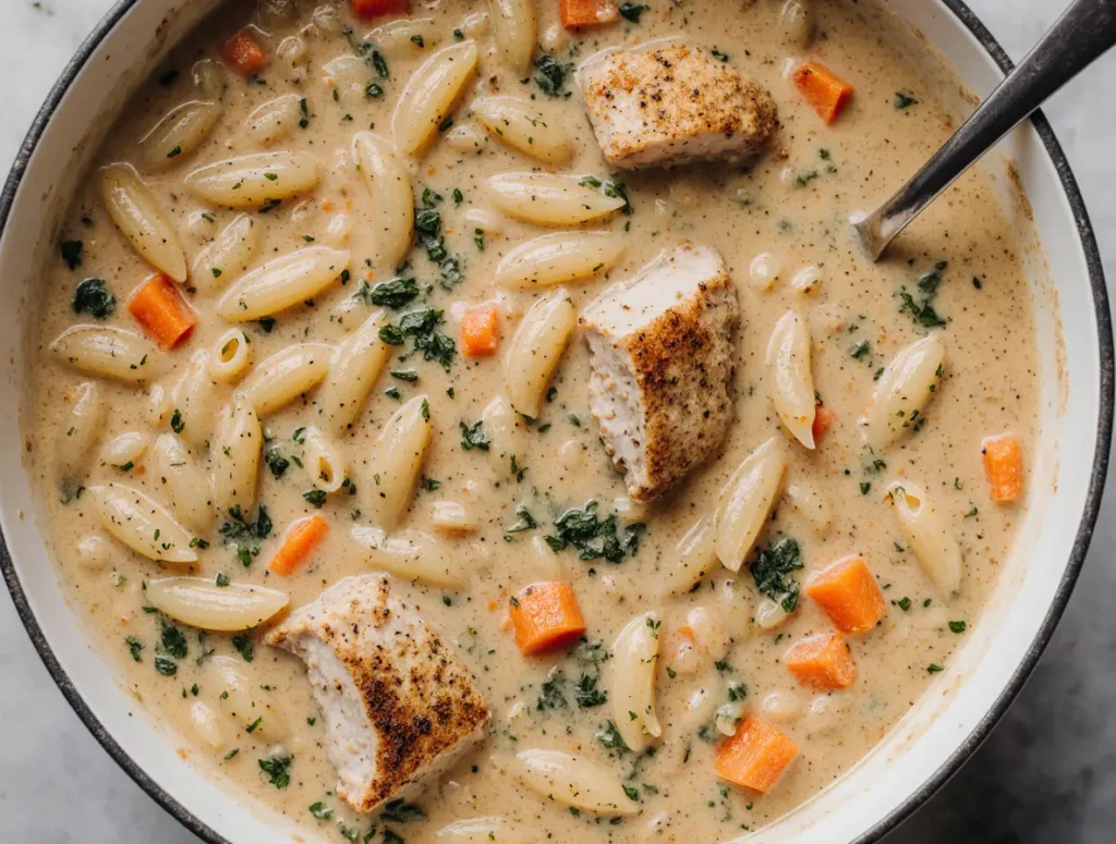 Chicken Pot Pie Orzo