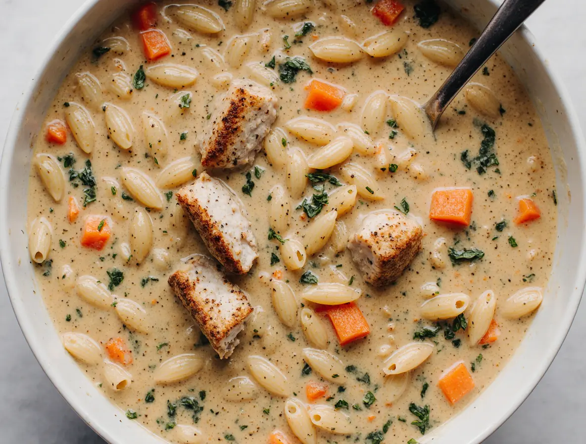 Chicken Pot Pie Orzo