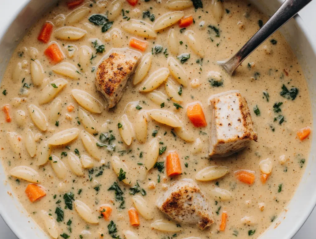Chicken Pot Pie Orzo