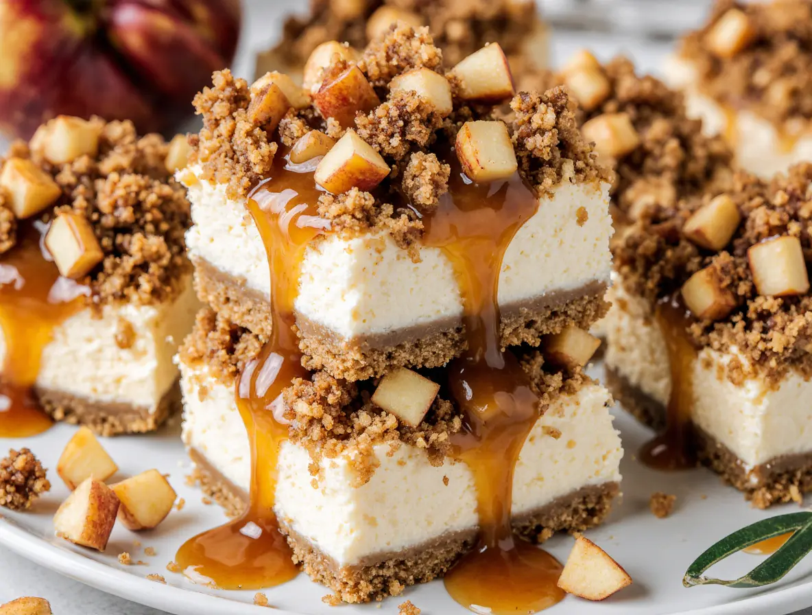Caramel Apple Cheesecake