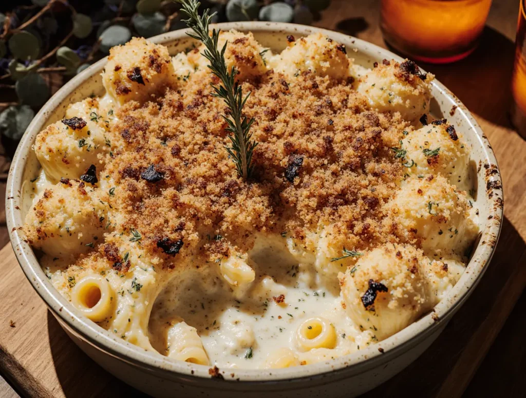 Thanksgiving Mac and Cheese Delight