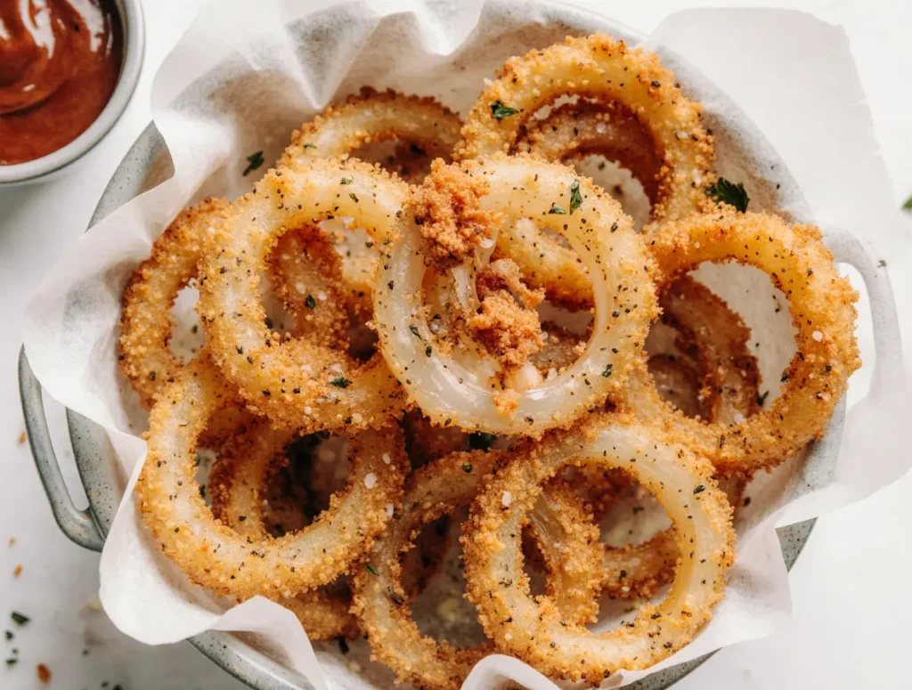 Keto Onion Rings Recipe