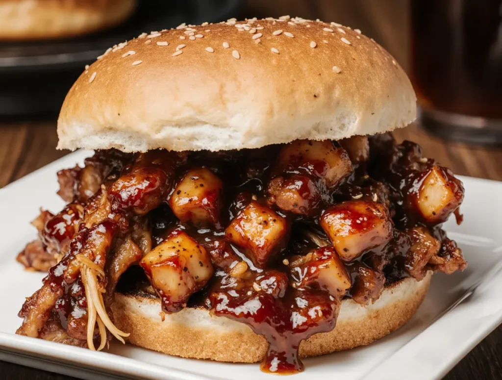 Zesty BBQ Chicken Crockpot