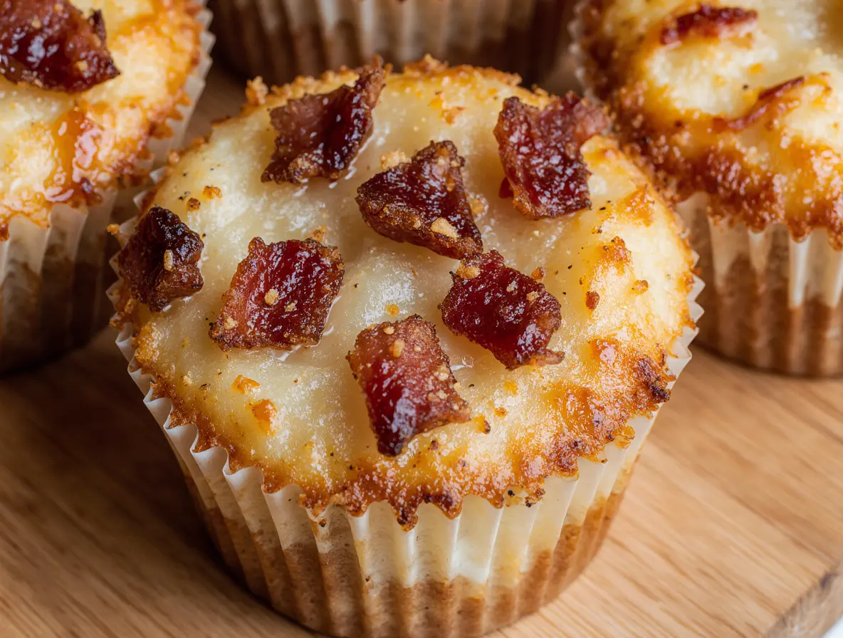 Maple Bacon Pancake Muffins