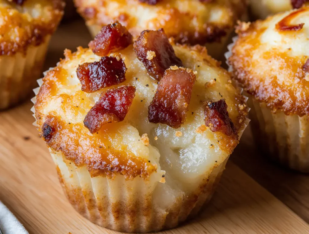 Maple Bacon Pancake Muffins