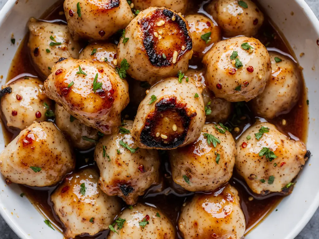 Honey Garlic Chicken Bites