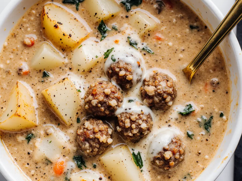 Italian Sausage and Potato Soup