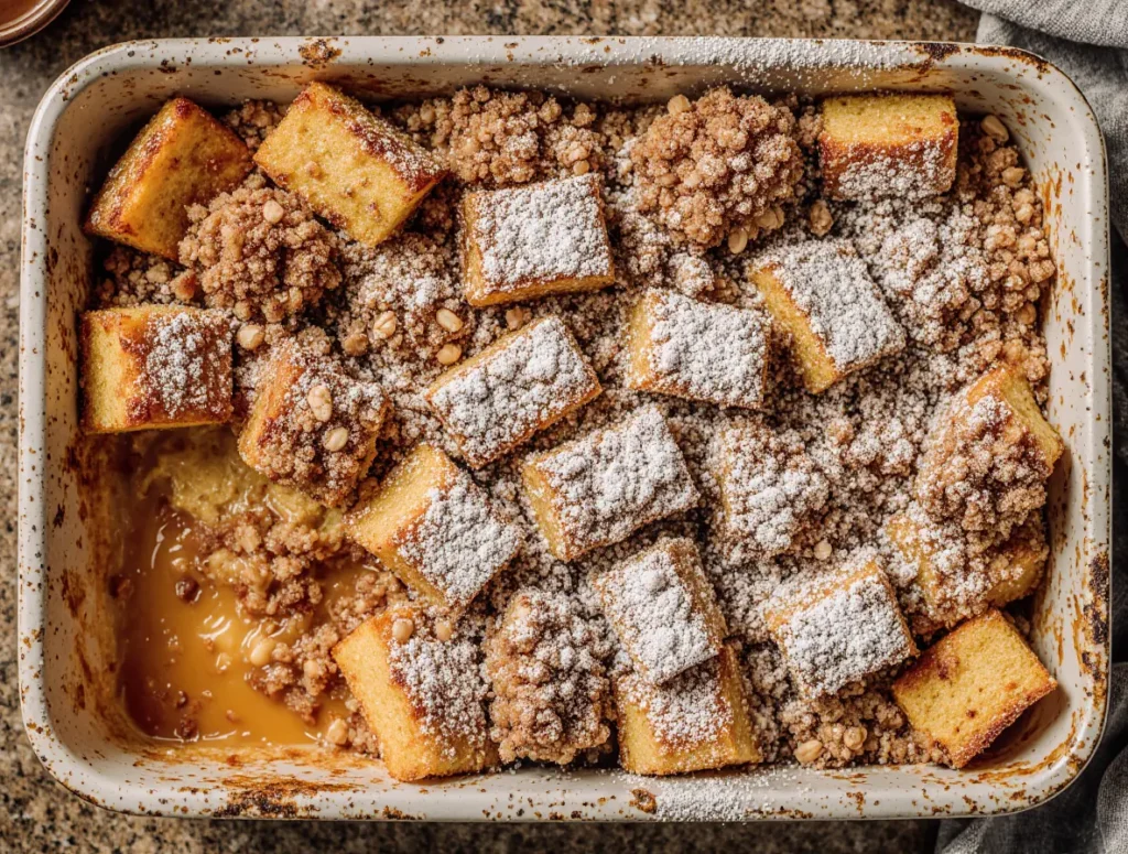 Pumpkin Spice French Toast Casserole