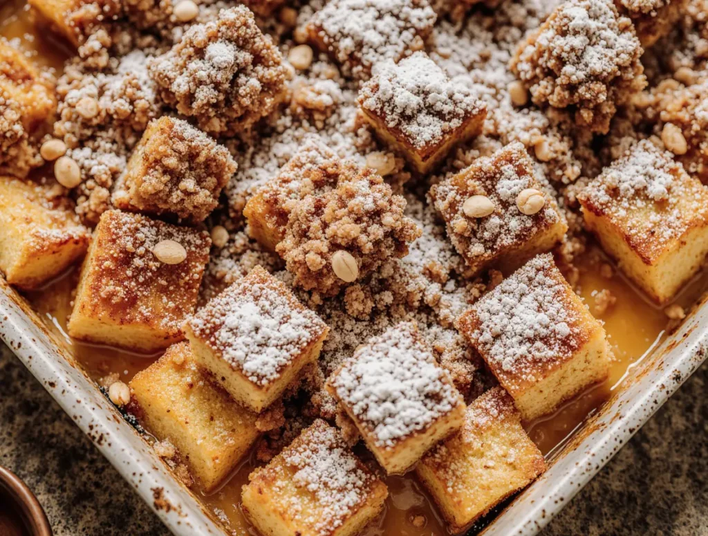 Pumpkin Spice French Toast Casserole
