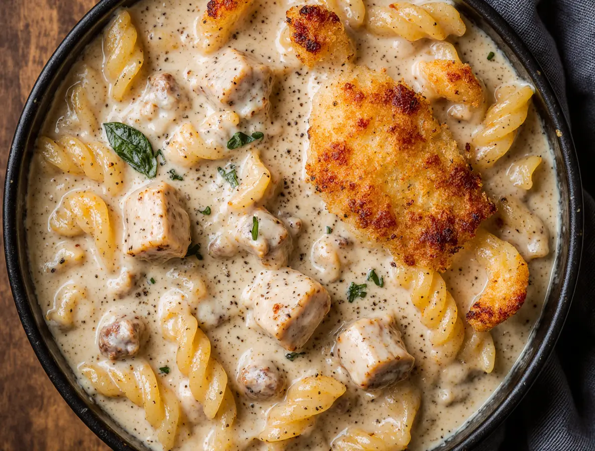 Parmesan Chicken Pasta