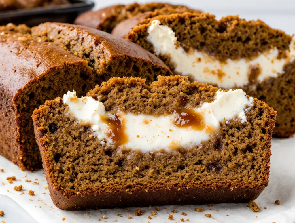 Pumpkin Cream Cheese Bread