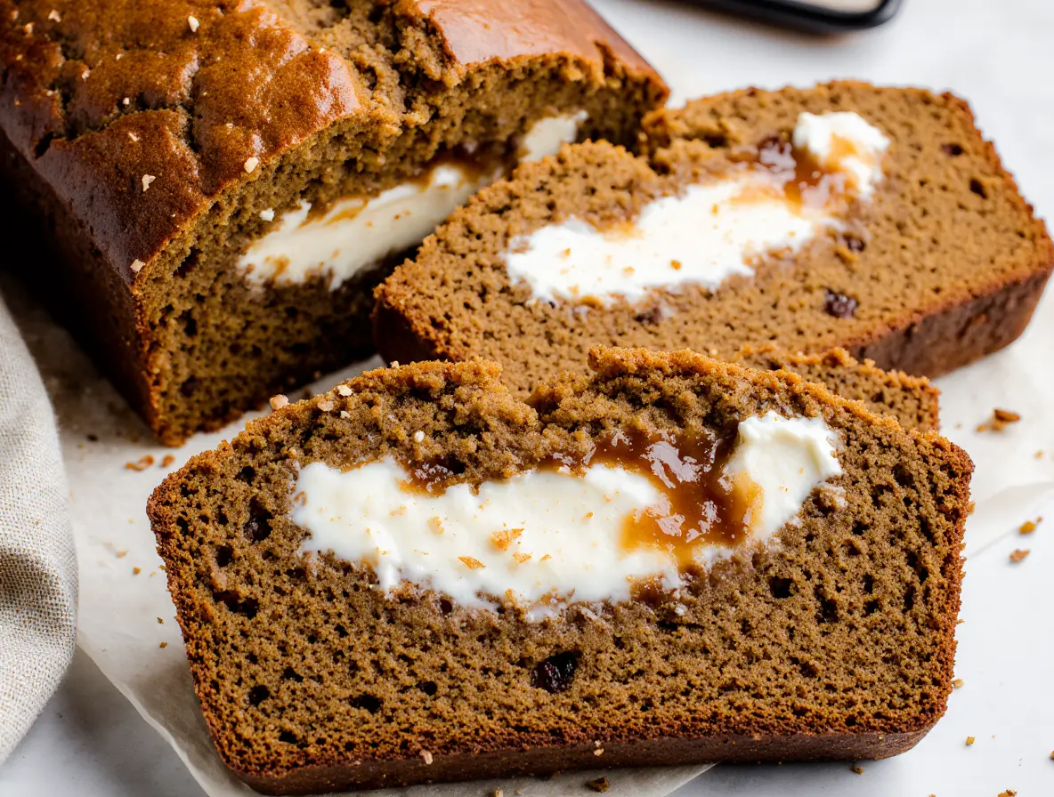 Pumpkin Cream Cheese Bread