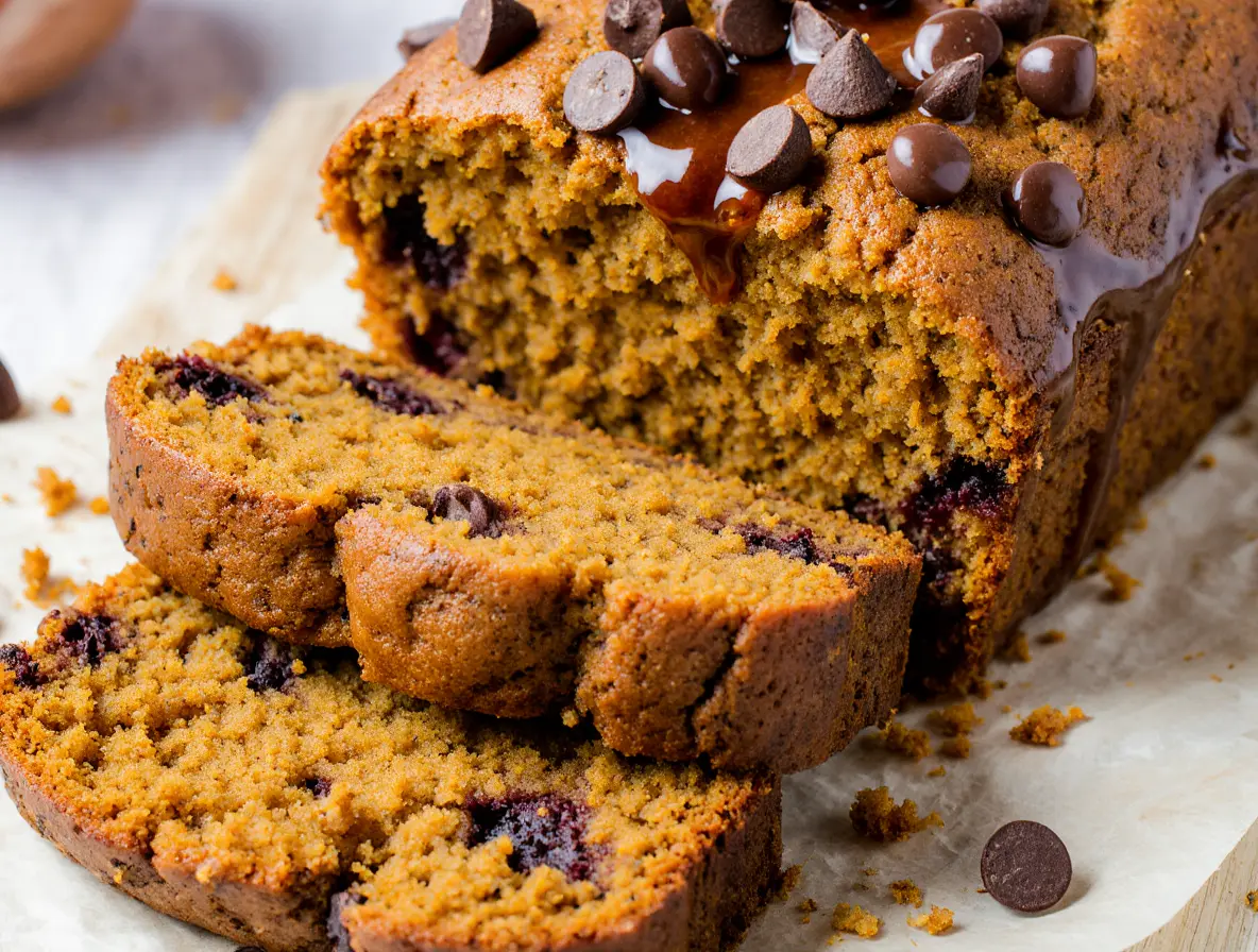 pumpkin banana bread