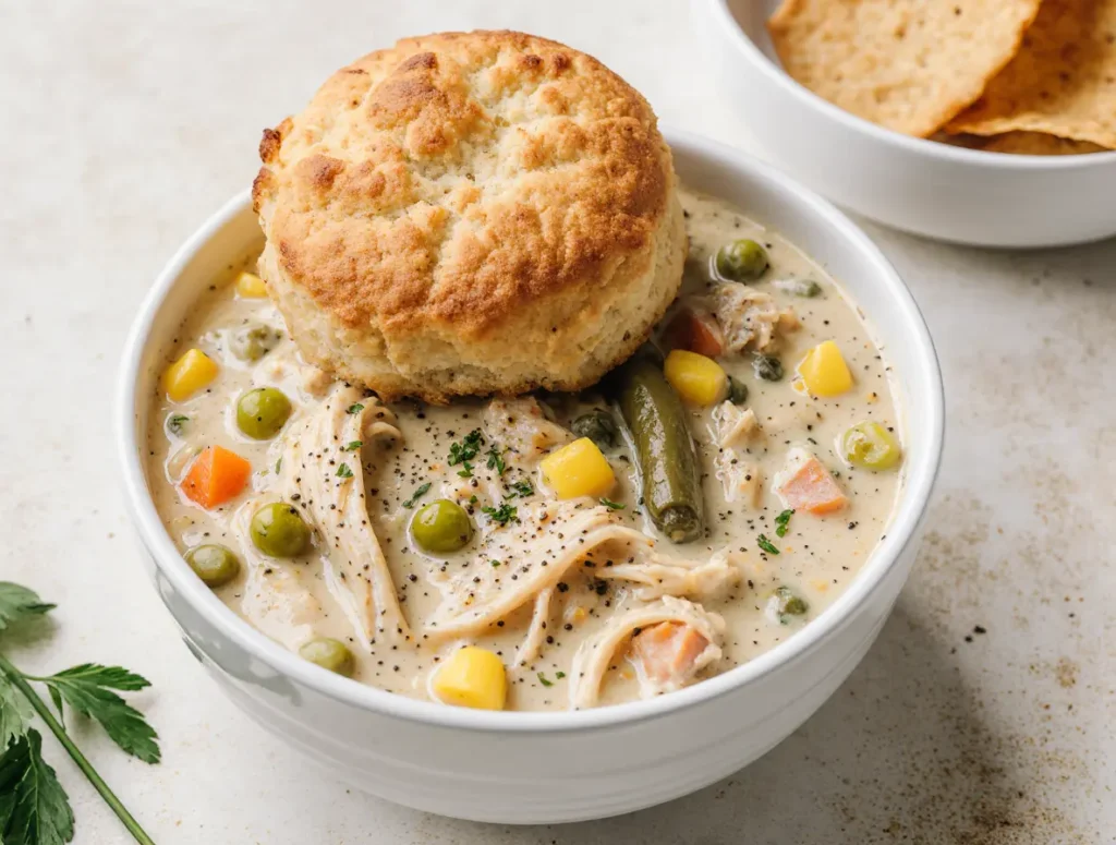 Cooker Chicken Pot Pie