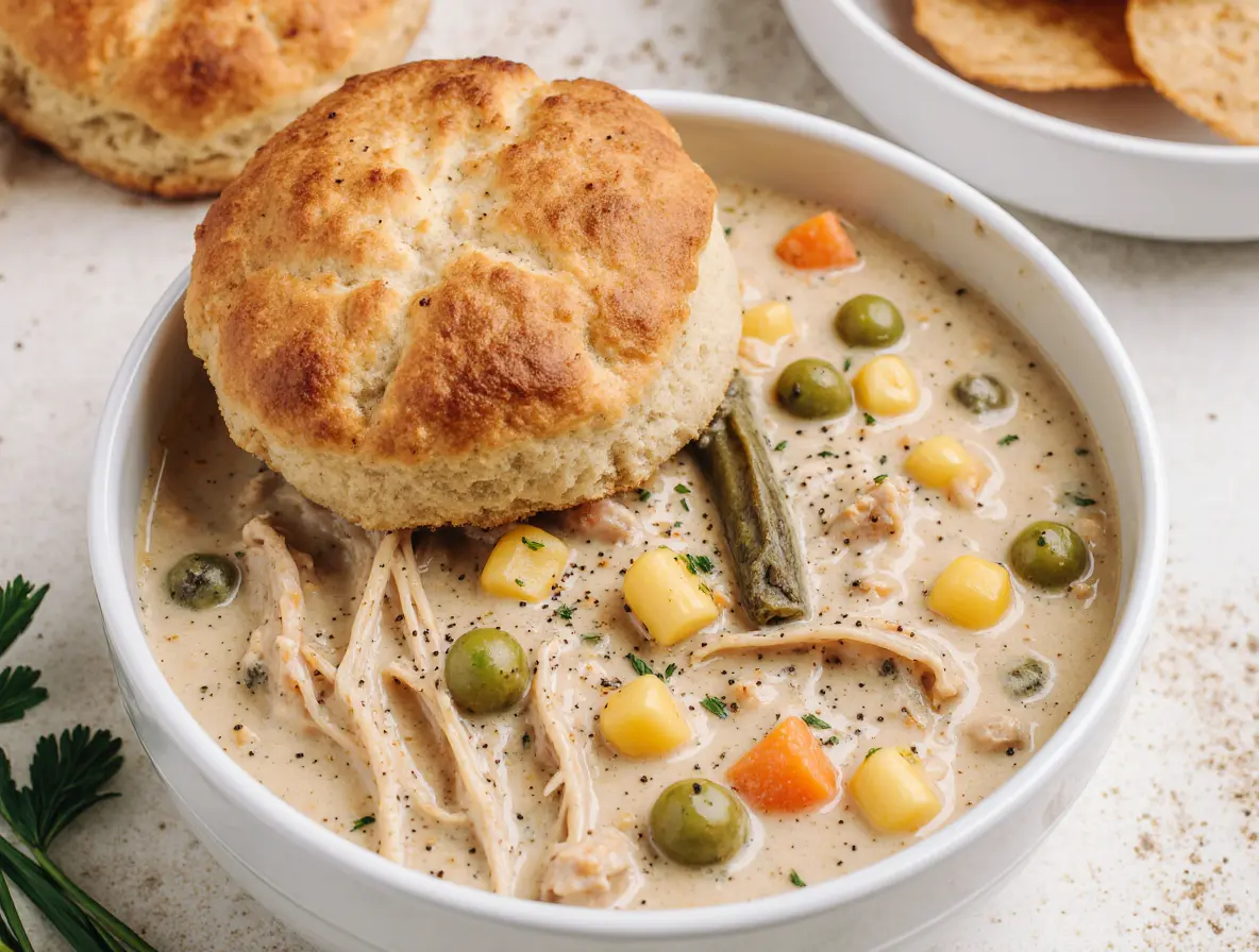 Cooker Chicken Pot Pie