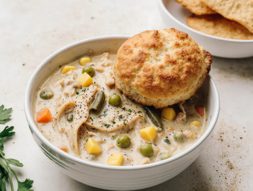 Cooker Chicken Pot Pie