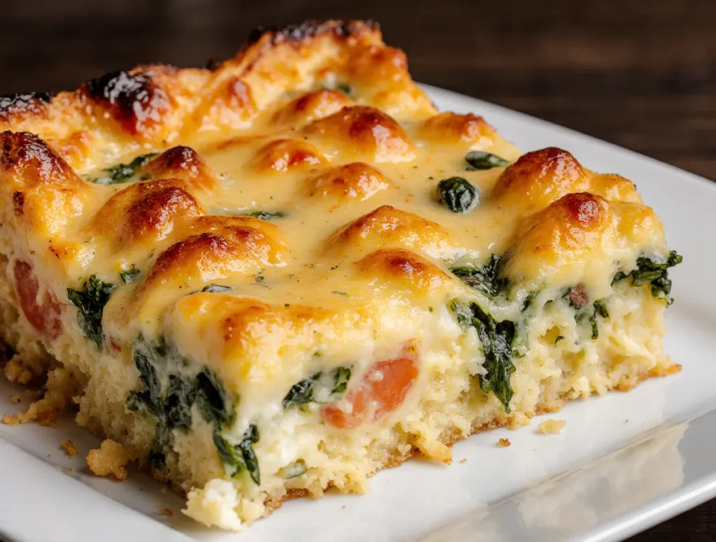 Cottage Cheese Eggs Bake