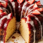 Strawberry Pineapple Pound Cake