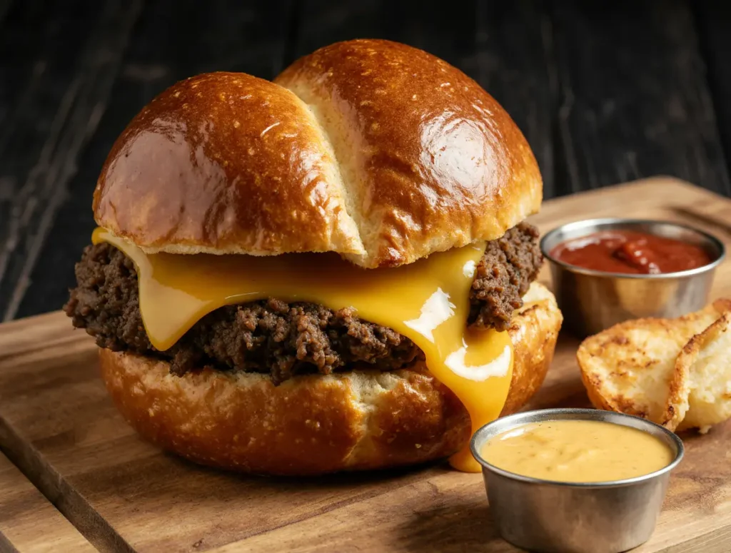 Cheezborger Pretzel