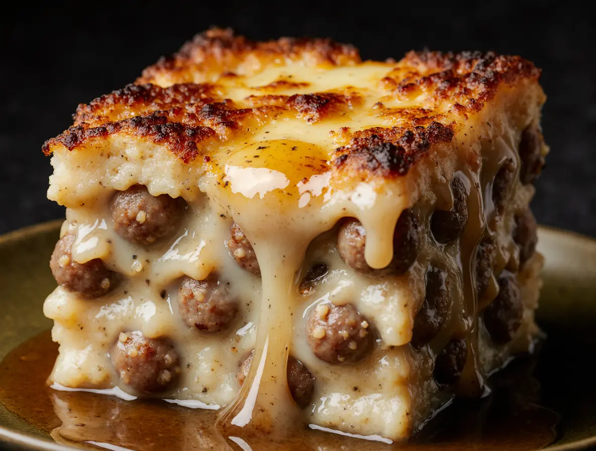 Pancake Sausage Casserole