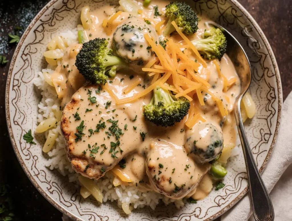 Crockpot Broccoli Cheddar Chicken
