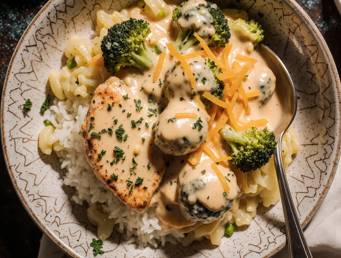 Crockpot Broccoli Cheddar Chicken