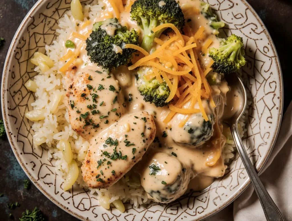 Crockpot Broccoli Cheddar Chicken